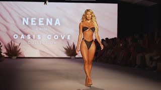 Oh Polly Miami Swim Week 2021 NEENA Swim 01Sierra Skye [upl. by Ainar]