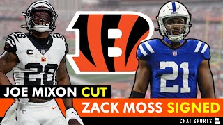 BREAKING Bengals Signing Zack Moss AND Cutting Joe Mixon In 2024 NFL Free Agency  Bengals News [upl. by Sokem]