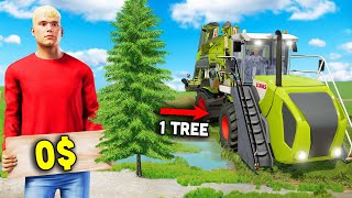 Start from 0 on quot1 Tree No mans landquot 🚜 [upl. by Rustice]