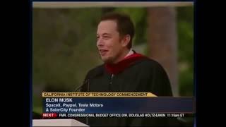 Elon musk documentary  Elon Musk commencement speech at Caltech CIT [upl. by Kramal203]