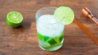 Cocktail Recipe  Classic Caipirinha [upl. by Eicaj458]