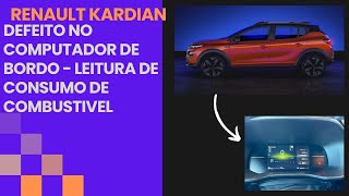 Defeito no marcador de consumo e odômetro do computador de bordo do Renault Kardian [upl. by Aznarepse]