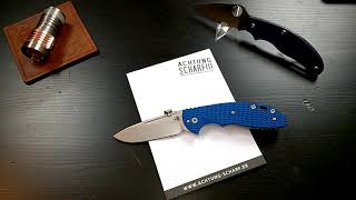 Hinderer XM18 Slippy Update  Steelflame Clip und scharf gemacht [upl. by Melleta]