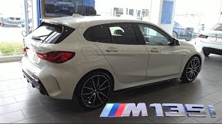 4k2024 New BMW M135i Xdrive White best details view [upl. by Ateerys]