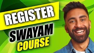 How to Register for a Course on Swayam [upl. by Namra802]