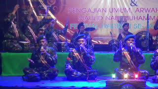 TNI BERSHOLAWAT  Ahmad Ya Habibi amp An Nabi  Yonif 405 Surya Kusuma Banyumas  Festival Hadroh [upl. by Ytsirc388]