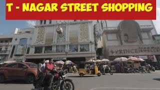 T Nagar street shopping  T Nagar Ranganathan Street Chennai  Cheapest Market Walk Vlog  தீ நகர் [upl. by Ateekahs541]