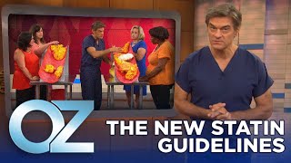 The New Statin Guidelines What Does this Mean for You  Oz Health [upl. by Llennehc]