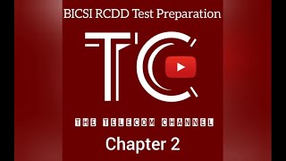 BICSI TDMM Chapter 2  RCDD Practice Exam No 1 [upl. by Mcafee]