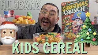 🎄Christmas Cap’n Crunch Cereal🎅🏽🥣 [upl. by Ahseen]