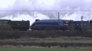 LNER A4 Class Mallard no 4468 Steam Train [upl. by Gary]