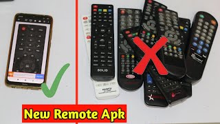 All Settopbox Remote Control App Satellite Receiver Remote Apk [upl. by Mathi]