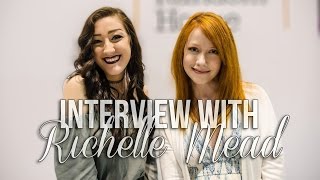 INTERVIEW WITH RICHELLE MEAD [upl. by Saxen498]