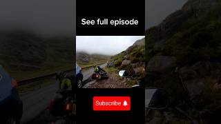 Going through Applecross pass in Scotland on the Yamaha Fz1 see full episode [upl. by Killarney]