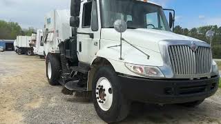 2007 international 4200 Street sweeper 80k miles 8049289099 [upl. by Yerot]