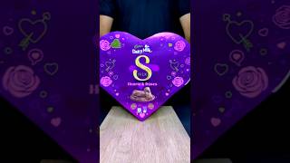 DairyMilk Silk Hearts amp Roses Milkshake ASMR shorts [upl. by Airetak]