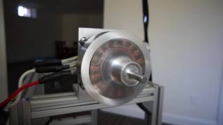 Halbach Array Motor 12KW [upl. by Nordine]