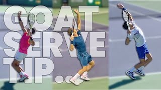 The Most Important Tennis Serve Tip [upl. by Akirdnahs]