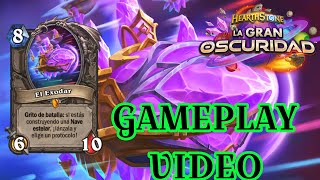 Gameplay Legendaria Neutral  El Exodar  La Gran Oscuridad  Hearthstone [upl. by Jerrine984]