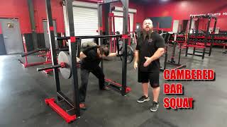 HowTo Cambered Bar Squats [upl. by Burman698]