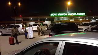 Nouakchott internationale aéroport 10122017 2350 [upl. by Lancey]