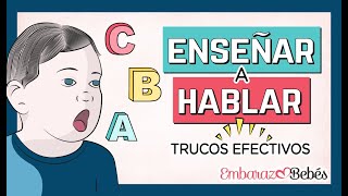 TRUCOS para ENSEÑAR a HABLAR al bebé 📢👍🏼 Estimulación del habla [upl. by Aliehs]