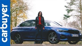 BMW 3 Series G20 saloon 2019 indepth review  Carbuyer [upl. by Fanchan]