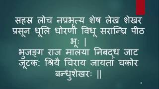 Shiv Tandav Stotram with EasytoRead Lyrics  Jata tavi galajalla [upl. by Jaenicke165]