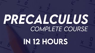 Precalculus crash course  precaculus Complete Course [upl. by Magas483]