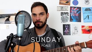 Foals  quotSundayquot acoustic cover Marc Rodrigues [upl. by Noiramaj]