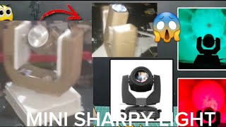 MINI SHARPY LIGHT KAISE CHALAYE VS HOME SHARPY LIGHT KAISE BANAYE LONGVIDEO viralvideos [upl. by Yrrad]