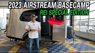 REI  Airstream Special Edition  2023 Airstream Basecamp 16X REI Coop on Everyman Driver [upl. by Berenice]