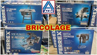 ALDI BRICOLAGE  ALDI JARDINAGE  GRAND ARRIVAGE ALDI MARS 2022  SCIE CIRCULAIRE  SCIE À ONGLET [upl. by Ametaf]