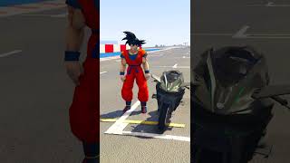 GTA V  NINJA H2R VS ONE WHEEL BIKE IN GTA 5  gta gta5thar shorts viral gta gta5 [upl. by Jedthus]