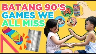 Batang 90s 😀 Your Favourite Games of the 90s Traditional Filipino Games [upl. by Harsho383]