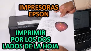 Imprimir a doble cara manual🖨️Impresoras Epson L3110 L3210 L3150 L3250 L210 L355 L575 XP2101 [upl. by Gasparo]