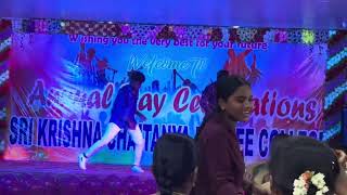 Sri Krishna Chaitanya Degree College Farewell Party [upl. by Mcquoid426]