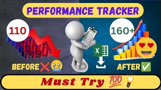 कैसे Track करे अपनी Performance Before and After Performance  Performance Analysis Chart of EXAM [upl. by Dzoba553]