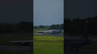 B52 Stratofortress Take Off US Air Force b52 shorts shortvideo military [upl. by Nirra836]