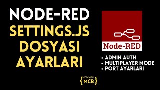 NodeRED’te Settings Dosyası Ayarları  Admin Girişi amp Multiplayer Modu [upl. by Aleacin]