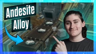 Create Andesite Alloy Farmı Nasıl Yapılır  Minecraft Create Mod Tanıtımı [upl. by Claudy]