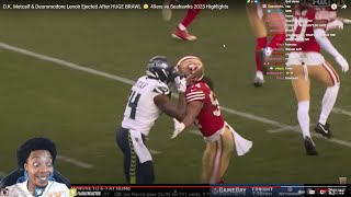 FlightReacts Seahawks vs 49ers 2023 Week 14 Highlights [upl. by Adalbert466]