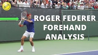 Roger Federer Forehand Analysis Part 1 [upl. by Najib358]