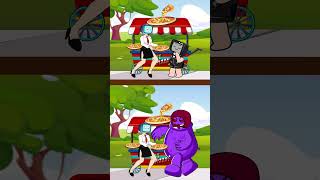 Up or Down Choose your favorite character Baby TVman or Grimace gametoons shortsvideo tvman [upl. by Rachaba562]