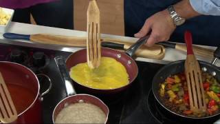 Mad Hungry 4piece Acacia Wood Spurtle Set on QVC [upl. by Slein]