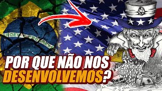 POR QUE OS EUA SE DESENVOLVERAM E O BRASIL NÃO [upl. by Kcitrap]