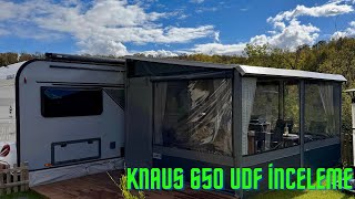 Ranzalı çekme karavan KNAUS 650 udf inceleme [upl. by Neyuq]