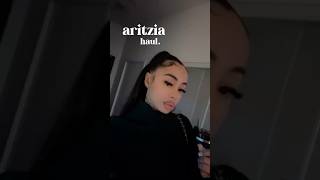 Mini Aritzia Haul🤍 aritzia haul fyp [upl. by Stu524]