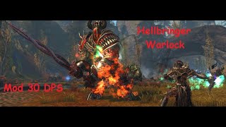 Neverwinter  Hellbringer Warlock DPS Build  Mod 30 [upl. by Anoo]