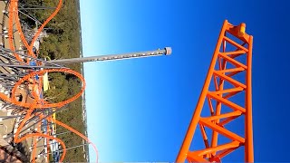 Steel Taipan Spinning Back Seat POV  Dreamworld Gold Coast [upl. by Echo]